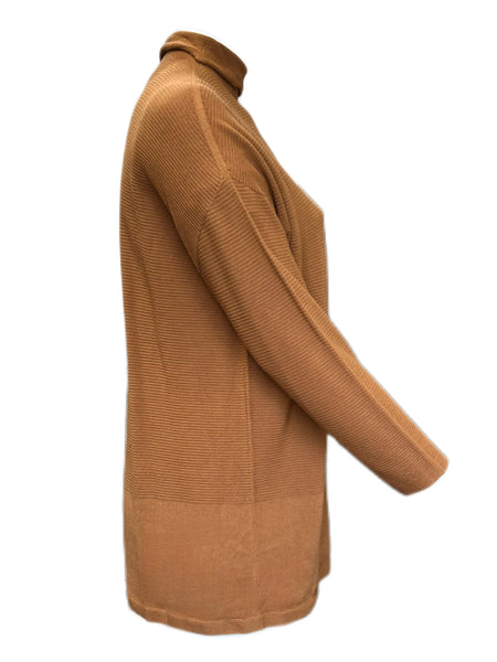 Marina Rinaldi Women's Camel Autunno Knitted Sweater NWT