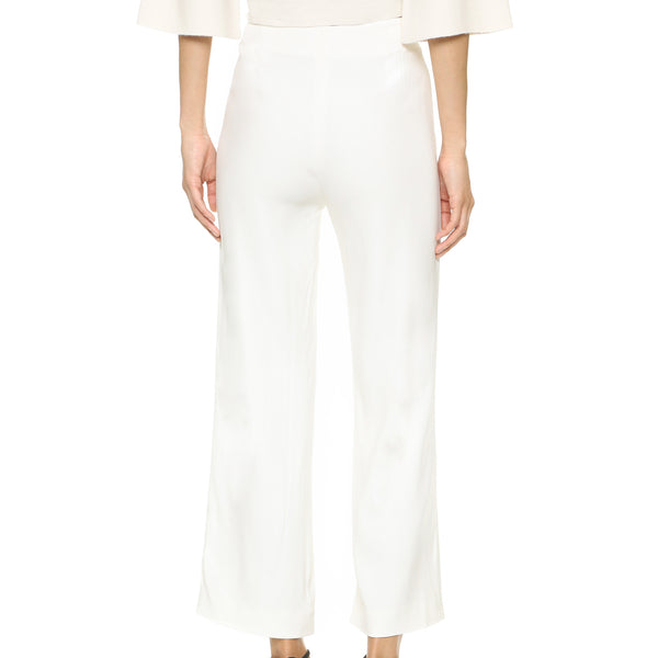 REBECCA MINKOFF Women's Ivory Wide Leg Avedon Pants $298 NWT