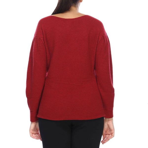 MARINA RINALDI Women's Avvolto Cashmere Blend Sweater $525 NWT