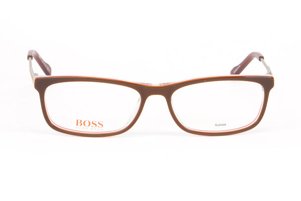 BOSS ORANGE Rectangular Eyeglass Frames 57mm B0230 $260 NEW
