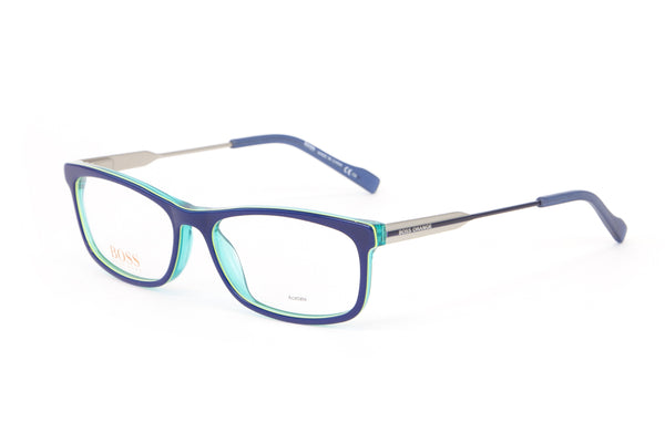 BOSS ORANGE Rectangular Eyeglass Frames 57mm B0230 $260 NEW