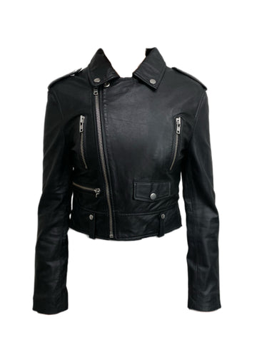 WALTER BAKER Women's Black Hanna Jacket #WB30006 Sz S NWT