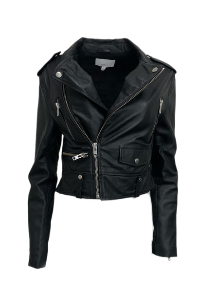 WALTER BAKER Women's Black Hanna Jacket #WB30006 Sz M NWT