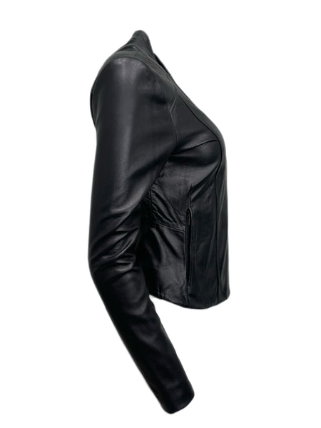 WALTER BAKER Women's Black Kimberley Jacket #WB3742 Sz M NWT