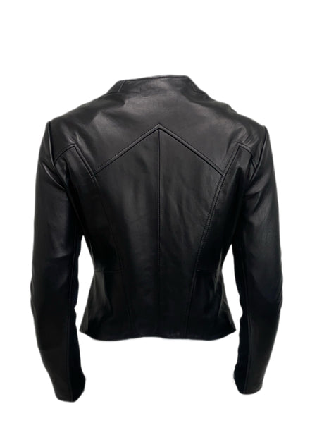 WALTER BAKER Women's Black Kimberley Jacket #WB3742 Sz M NWT