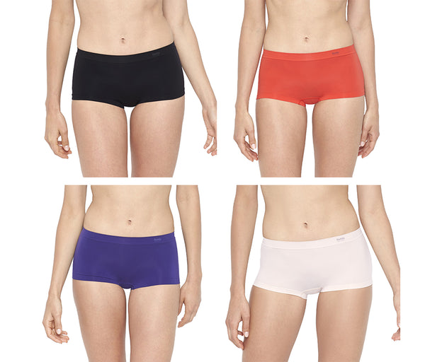 BeME NYC Women's Invisibles Boyshort Panties BMSL07 $17 NWT