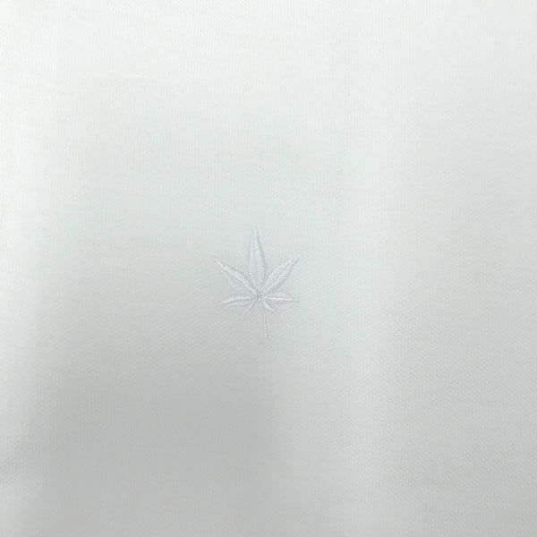 BOAST Men's White Cotton Pique 1/4 Zip Track Jacket $130 NEW