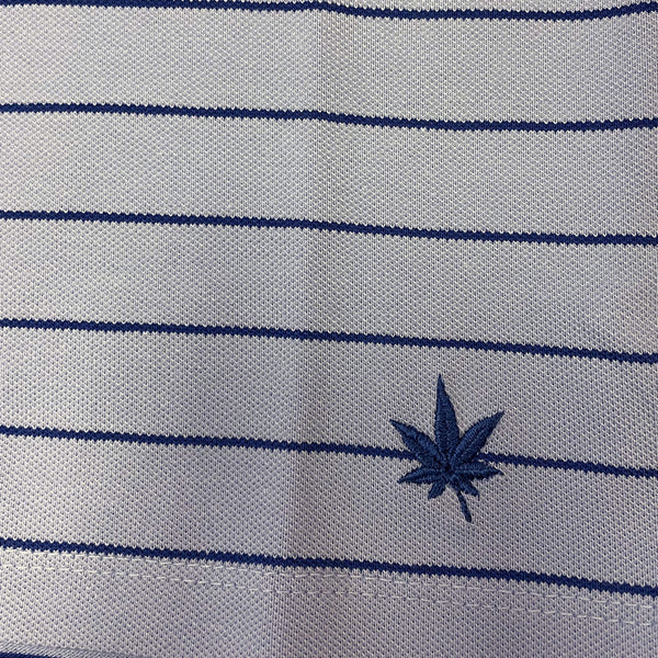 BOAST Women's Lt. Blue Pinstripe Pique Long Sleeve Top $85 NEW