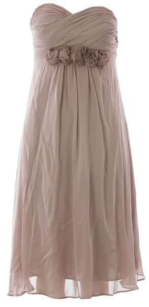 BODEN Women's Lilac Strapless Empire Waist Dress BR002 US Sz 4 $175 NWOT