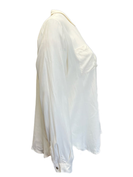 MARINA RINALDI Women's Bacheca Button Up Blouse $300 NWT