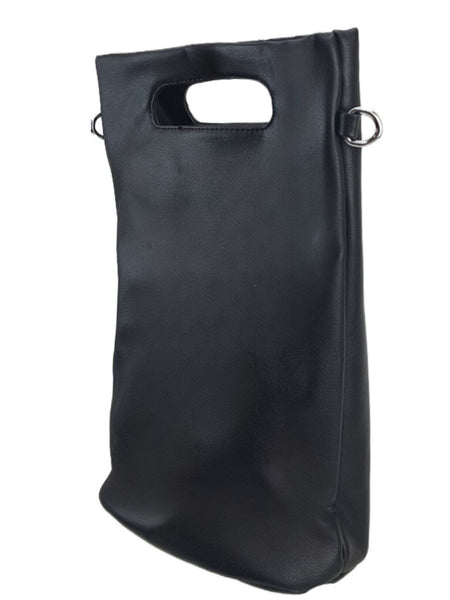 URBAN ORIGINALS Women's Black Vegan Leather Bucket Bag #BC1 One Size NWT