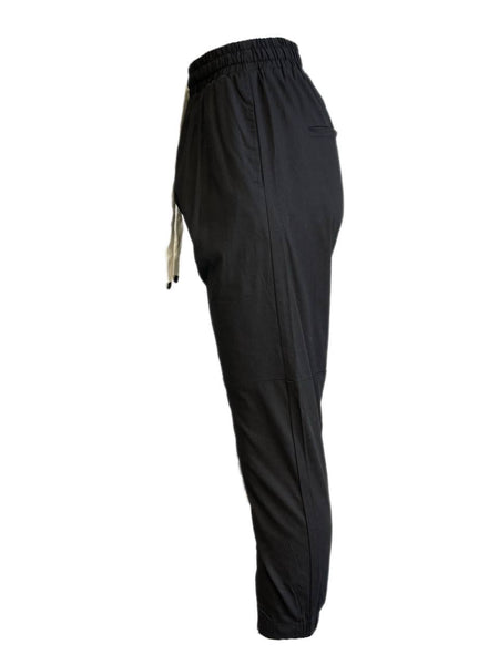 LOST IN LUNAR Women's Black Bailey Drawstring Pants Size S NWT