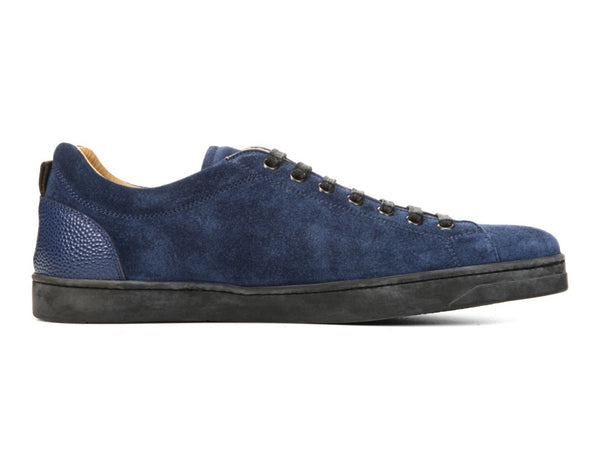 George Brown Blit Men's Baldwin Lace To Toe Suede Sneakers