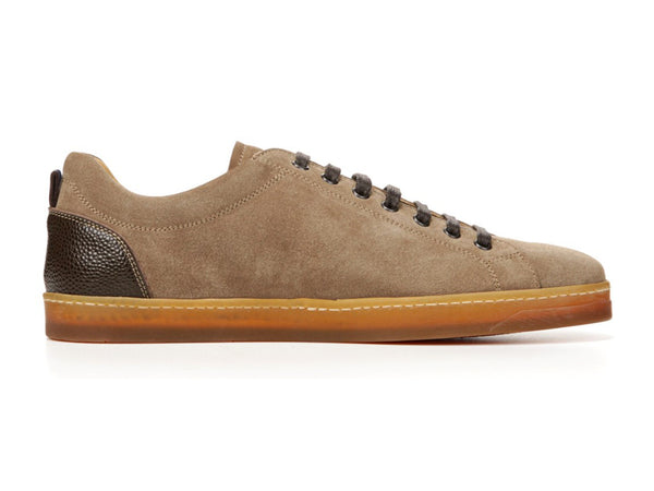 George Brown Blit Men's Baldwin Lace To Toe Suede Sneakers