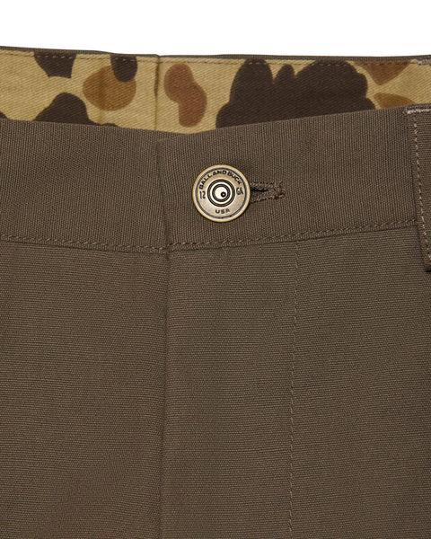 BALL AND BUCK Men's Olive Sanded Twill 6 Point Hunting Pants Size 28 $148 NWT