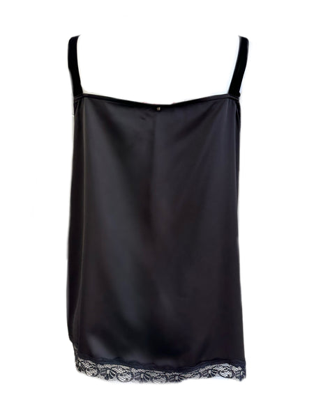 Marina Rinaldi Women's Dark Brown Balzare Pullover Tank Top NWT