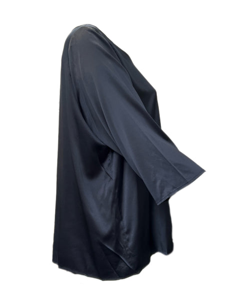 Marina Rinaldi Women's Black Bamby Pullover Blouse NWT