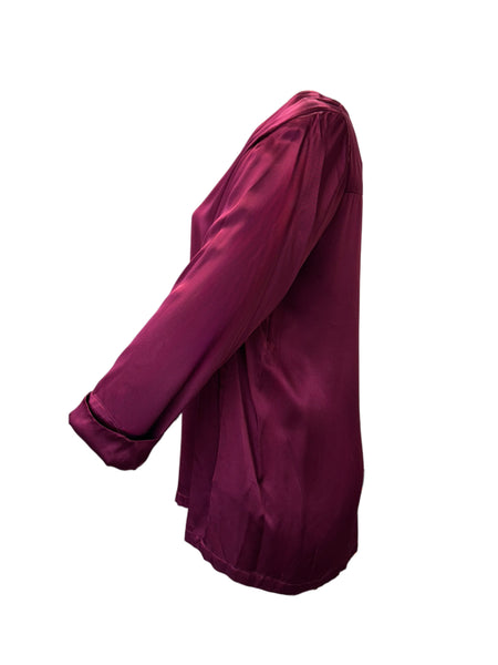 Marina Rinaldi Women's Red Base Pullover Blouse NWT