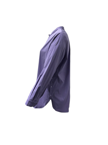 Marina Rinaldi Women's Purple Basic Button Down Shirt NWT