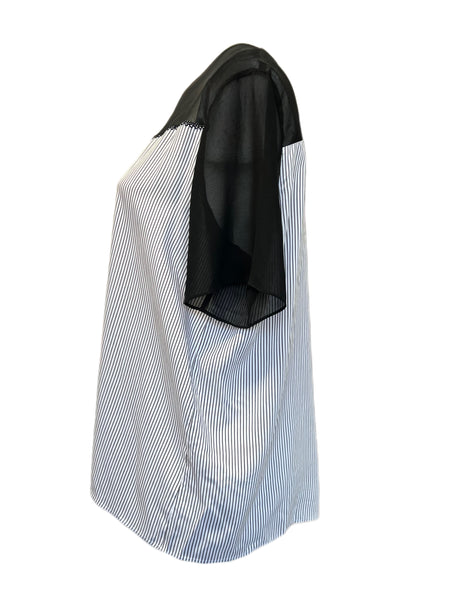 Marina Rinaldi Women's Ivory Beauty Pullover T-Shirt NWT