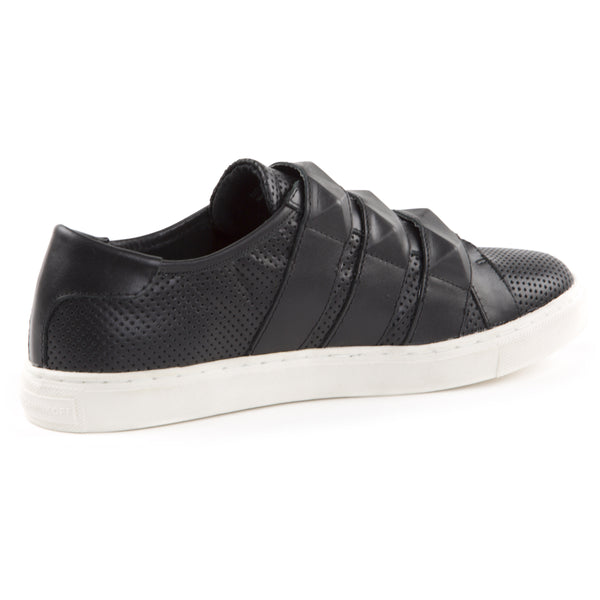 REBECCA MINKOFF Women's Becky Black Perforated Sneakers $150 NIB