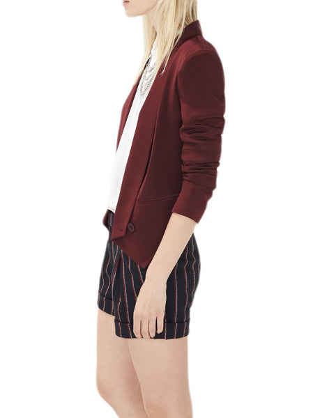 REBECCA MINKOFF Women's Oxblood Becky Jacket $328 NWT