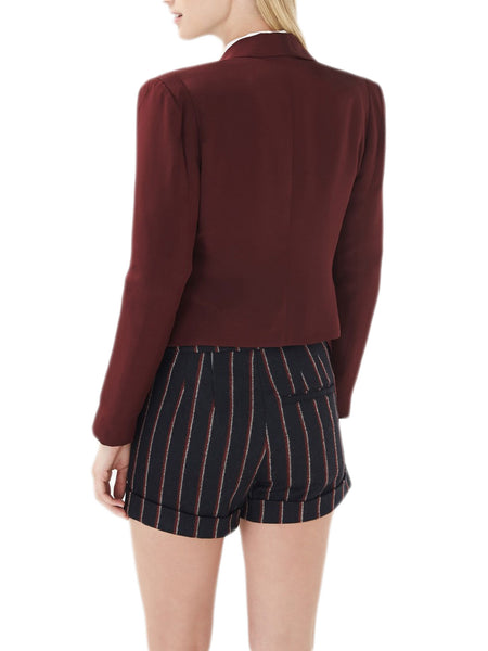 REBECCA MINKOFF Women's Oxblood Becky Jacket $328 NWT