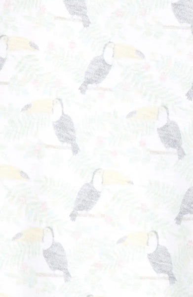 Benson Men's Toucan Print Short Sleeve T-Shirt Size Medium NWT