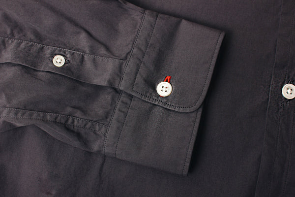 BESPOKEN Men's Dark Grey Sanford Button Down Shirt 001001 $225 NWT