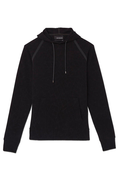 BESPOKEN Men's Black Bleeker Hoodie KN011 $185 NWT