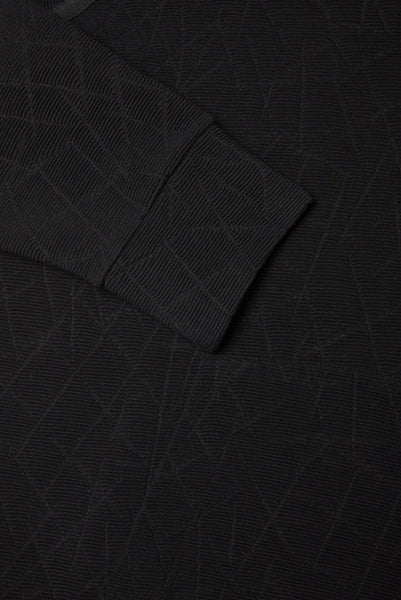 BESPOKEN Men's Black Bleeker Hoodie KN011 $185 NWT