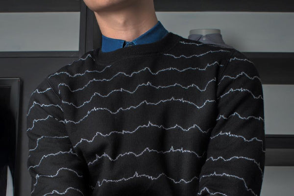 BESPOKEN Men's Black Philchurch Sweater KN001068 $265 NWT