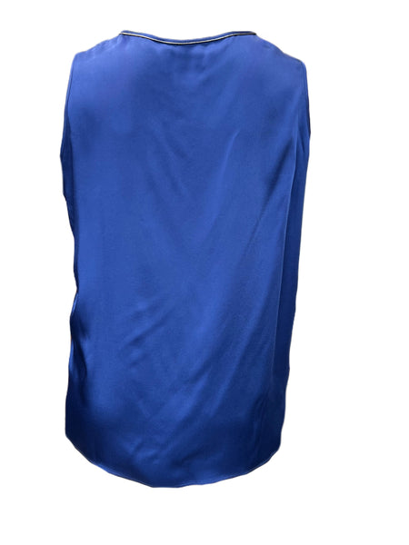 Marina Rinaldi Women's Blue Beta Sleeveless Tank Top NWT