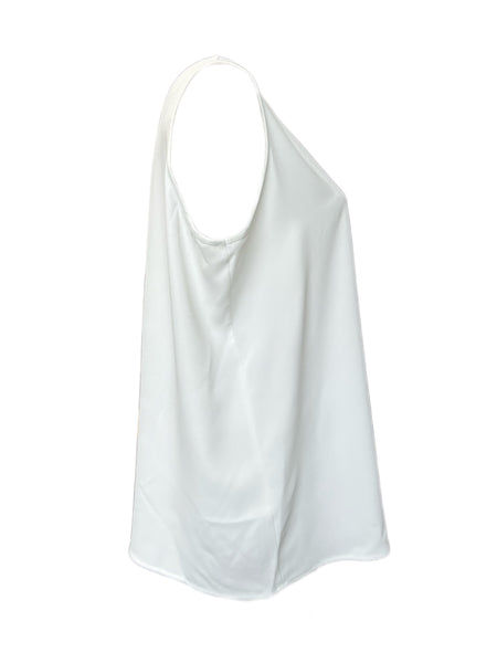 Marina Rinaldi Women's White Beuty Sleeveless Tank Top Size 20W/29 NWT