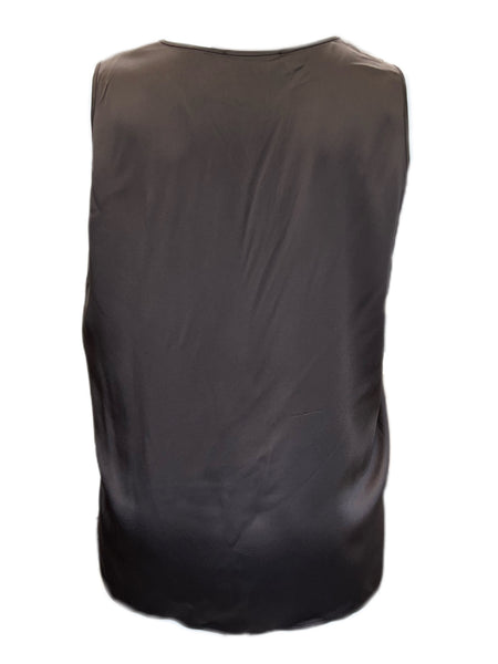 Marina Rinaldi Women's Brown Beauty Sleeveless Blouse Size 18W/27 NWT