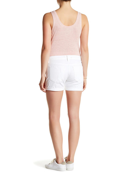 REBECCA MINKOFF Women's White Beverly Boyfriend Shorts $98 NWT