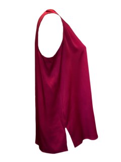 Marina Rinaldi Women's Red Bibita Pullover Blouse NWT