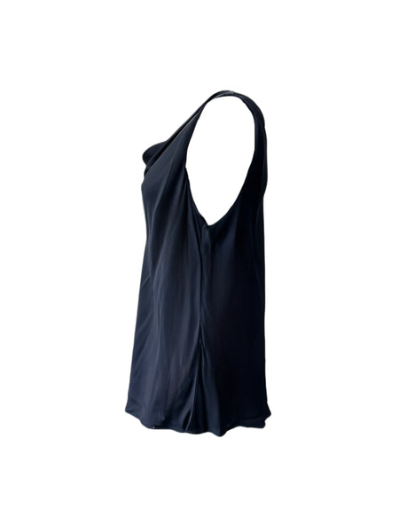 Marina Rinaldi Women's Navy Bigne Pullover Blouse NWT