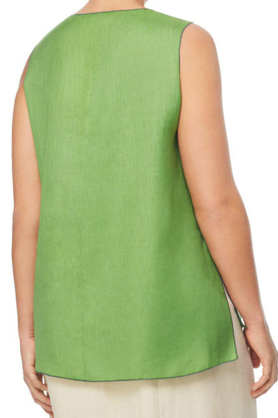 MARINA RINALDI Women's Bioritmo Linen Top