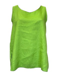 Marina Rinaldi Women's Green Bioritmo Pullover Tank Top Size 18W/27 NWT