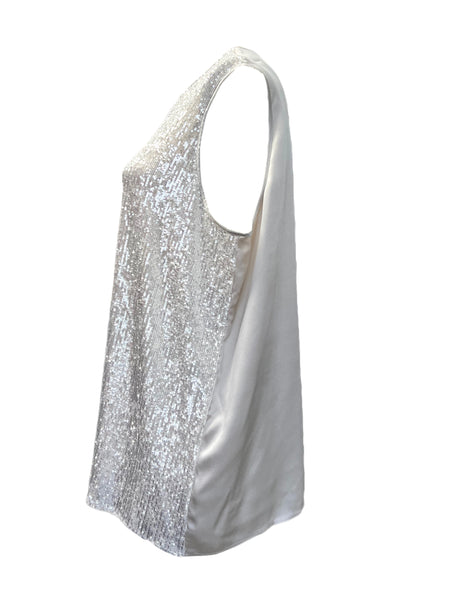 Marina Rinaldi Women's Ivory Bis Pullover Blouse NWT