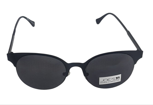 JOE'S JEANS Women's Satin Black Round Shape Sunglasses #JJ6029 One Size New