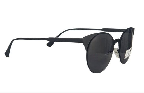JOE'S JEANS Women's Satin Black Round Shape Sunglasses #JJ6029 One Size New