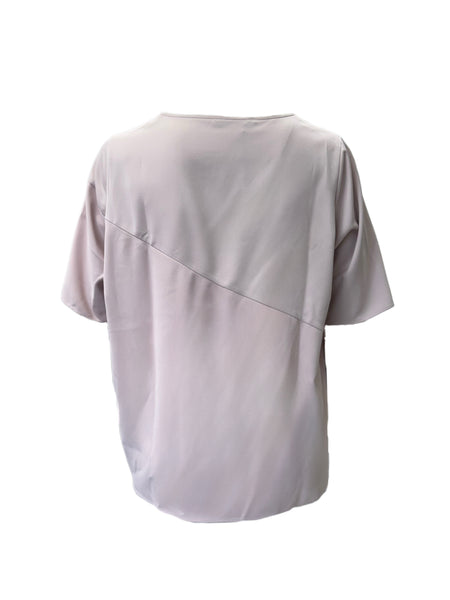 Marina Rinaldi Women's Pink Boemia Pullover Blouse NWT