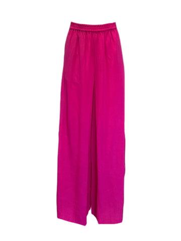 Max Mara Women's Fuchsia Boheme Straight Pants Size 4 NWT
