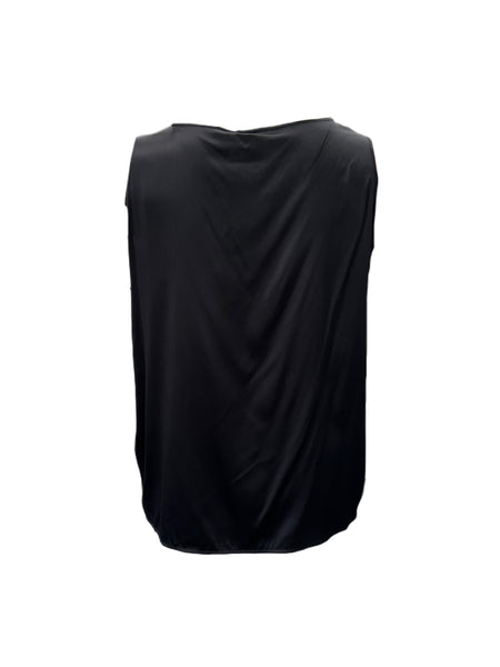 Marina Rinaldi Women's Black Brindisi Pullover Blouse NWT