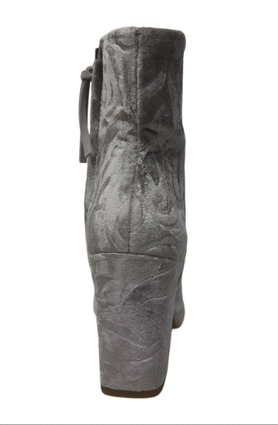 REBECCA MINKOFF Women's Sand Floral Embossed Bryce Booties #M9291007 NWB