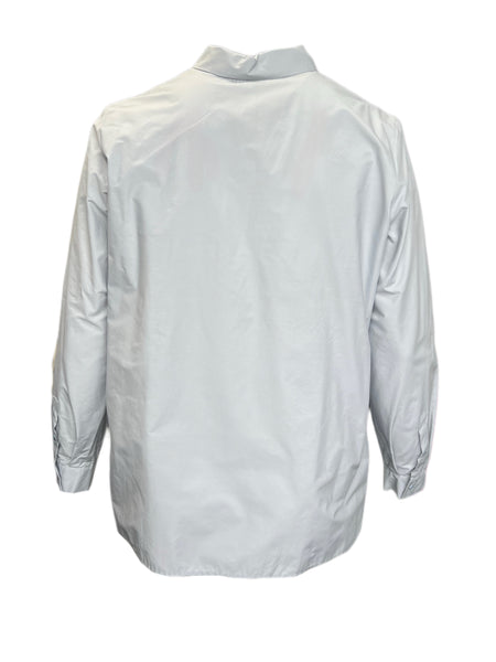 Marina Rinaldi Women's Blue Bucaneve Button Down Shirt NWT