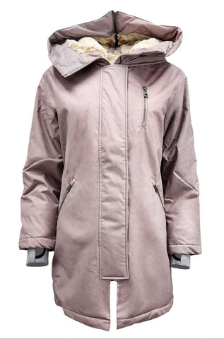 HoodLamb Women's Charcoal Grey Oversized Warm Natural Hemp Coat 420 NWT