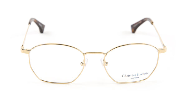 Christian LaCroix Metal Hexagon Eyeglass Frames CL4006 52mm NEW